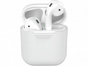 Чехол Deppa для футляра наушников Apple AirPods, силикон, прозрачный Deppa Чехол Deppa для футляра наушников Apple AirPods, силикон, прозрачный