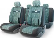 Чехлы на сиденье Autoprofi Comfort COM-1105 Cyclone черный / серый Autoprofi