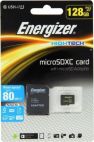Карта памяти microSDXC 128Gb Energizer High Tech FMDAAH128A Class 10 UHS-I (U1) + адаптер на SD Energizer