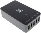 Сетевое зарядное устройство DF Port-Charger-09 2400 мА USB черный DF