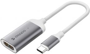 Адаптер Deppa Адаптер Deppa USB Type-C-HDMI графит