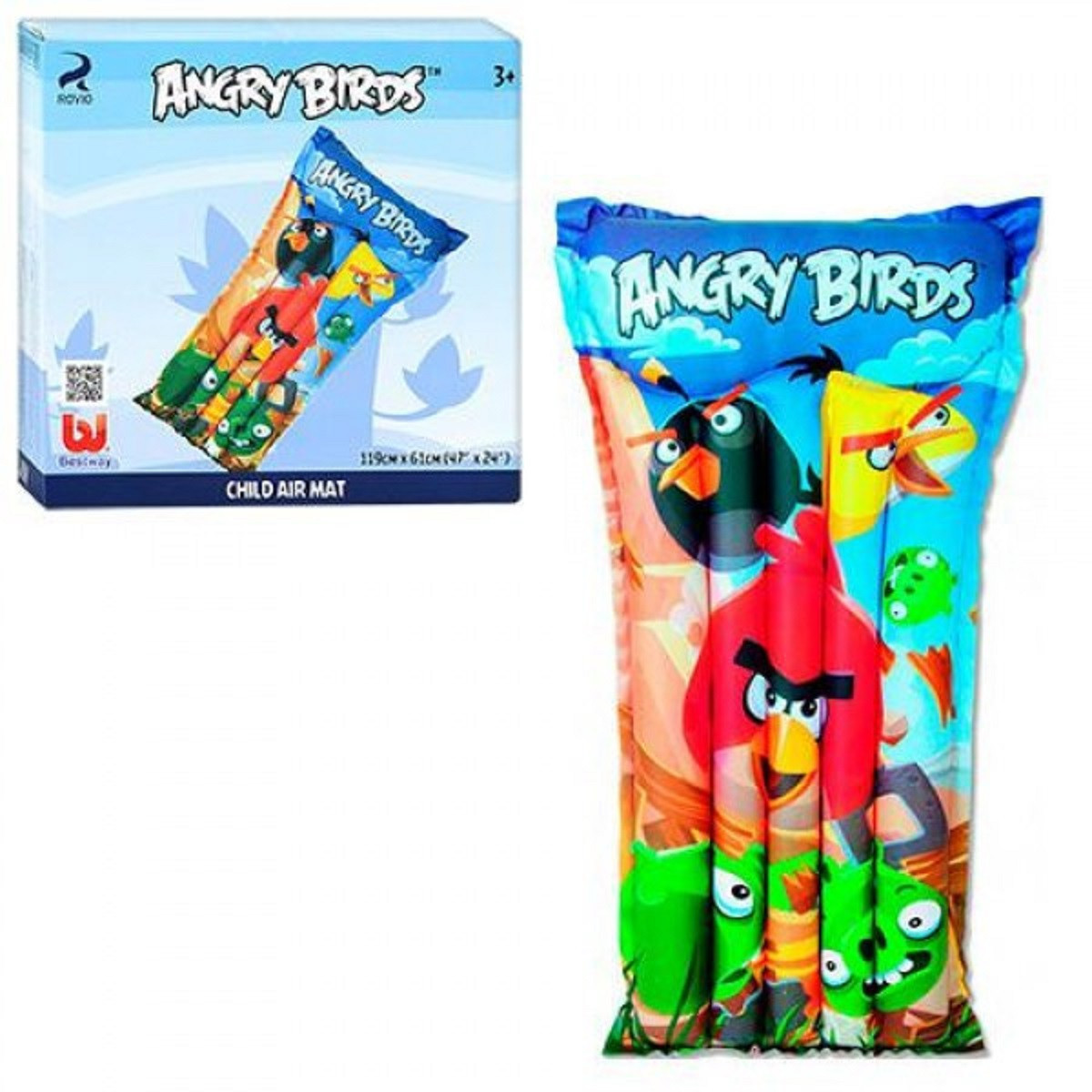 Надувной матрас Bestway Angry Birds 96104 BW