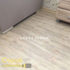 Кварцвиниловая плитка ПВХ DeART Floor 2T/DA 5510 Клён Светлый Lite Клеевая 2мм/0,3мм DeART Floor DeART Floor 2Т/DA 5510 Lite Клён Светлый