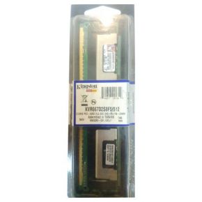 Kingston KVR667D2S8F5  Память DIMM 512Mb DDR2 DDR5300 FB-DIMM ECC Fully Buffered CL5 single rank x8, (OEM)