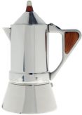 Гейзерная кофеварка G.A.T Regina 171006 серебристая, коричневая 0.3 л G.A.T