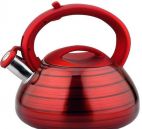 Чайник для плиты EuroStal ESK-3013 красный / черный / 3 л Eurostal
