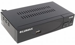 Приставка для цифрового ТВ Lumax DV3208HD черная lumax