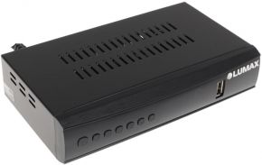 Приставка для цифрового ТВ Lumax DV4201HD черная lumax