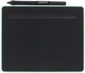 Графический планшет Wacom Intuos S Bluetooth CTL-4100WLE-N зелёный черный Wacom