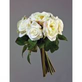 (s) Розы (связка) бело-зелёные с роз.рубашкойв-35, д-25 см (30.0312024) (s) Розы (связка) бело-зелёные с роз.рубашкойв-35, д-25 см