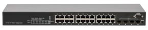 Коммутатор 24х10/100/1000 +4SFP/SFP+ L2+ NSGate DAS-28T 46G2804X