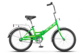 Велосипед складной Stels Pilot 310 зеленый-желтый Stels
