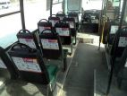 Реклама на спинках сидений в автобусах