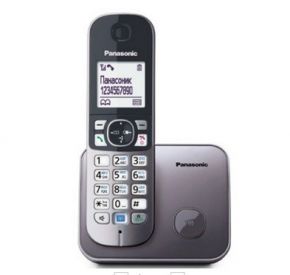 Телефон Panasonic KX-TG6811 RUM DECT Малайзия