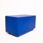 Банкетка прямоугольник 670х330х360мм, цвет синий